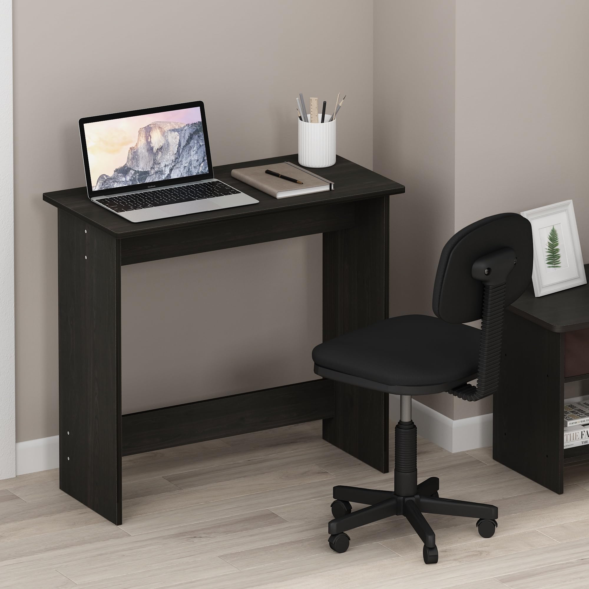 Foto 4 pulgar | Mesa De Estudio Furinno Simplistic Espresso Premium Wood - Venta Internacional.
