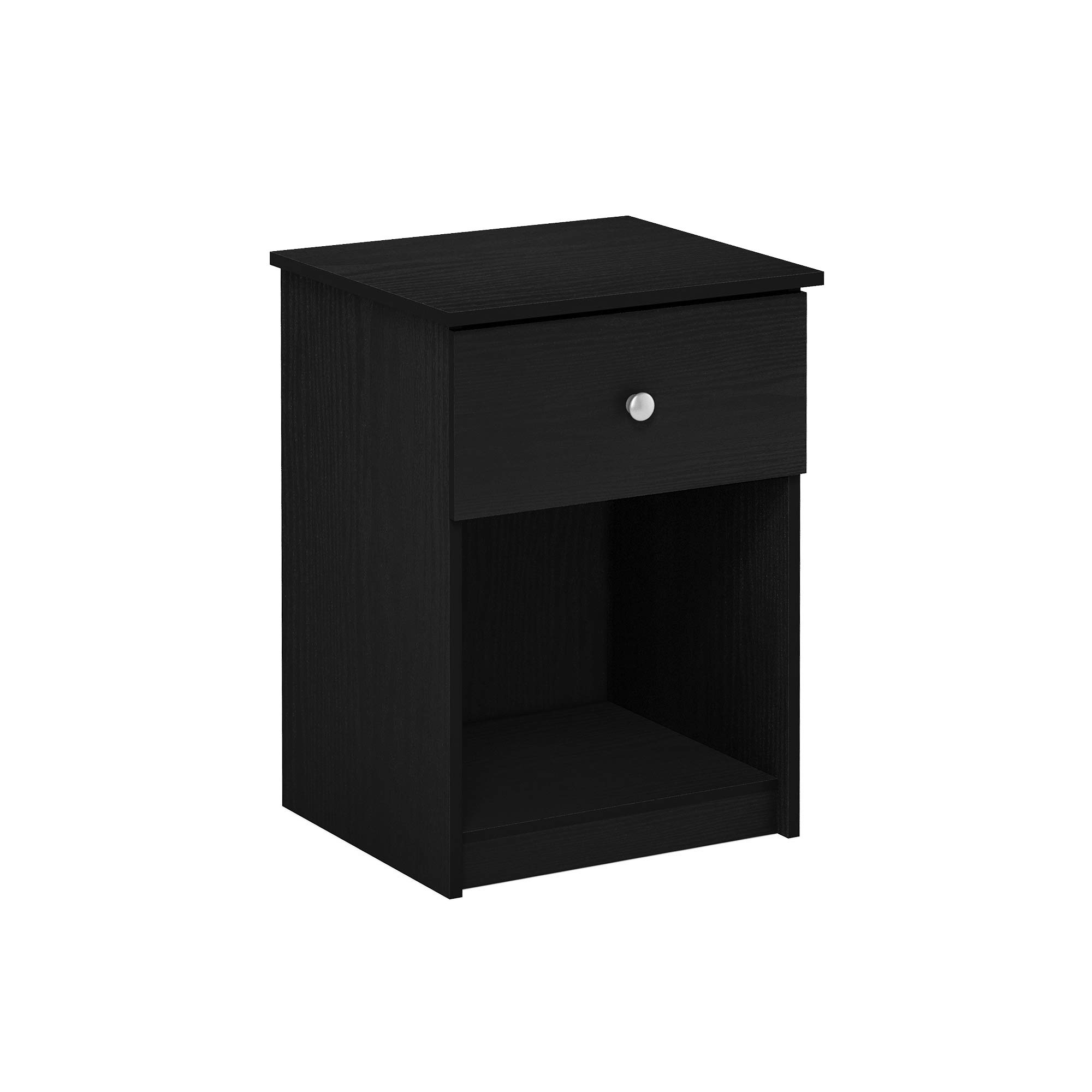 Foto 1 | Mesita De Noche Furinno Tidur, Roble Negro, Paquete De 1 - Venta Internacional.
