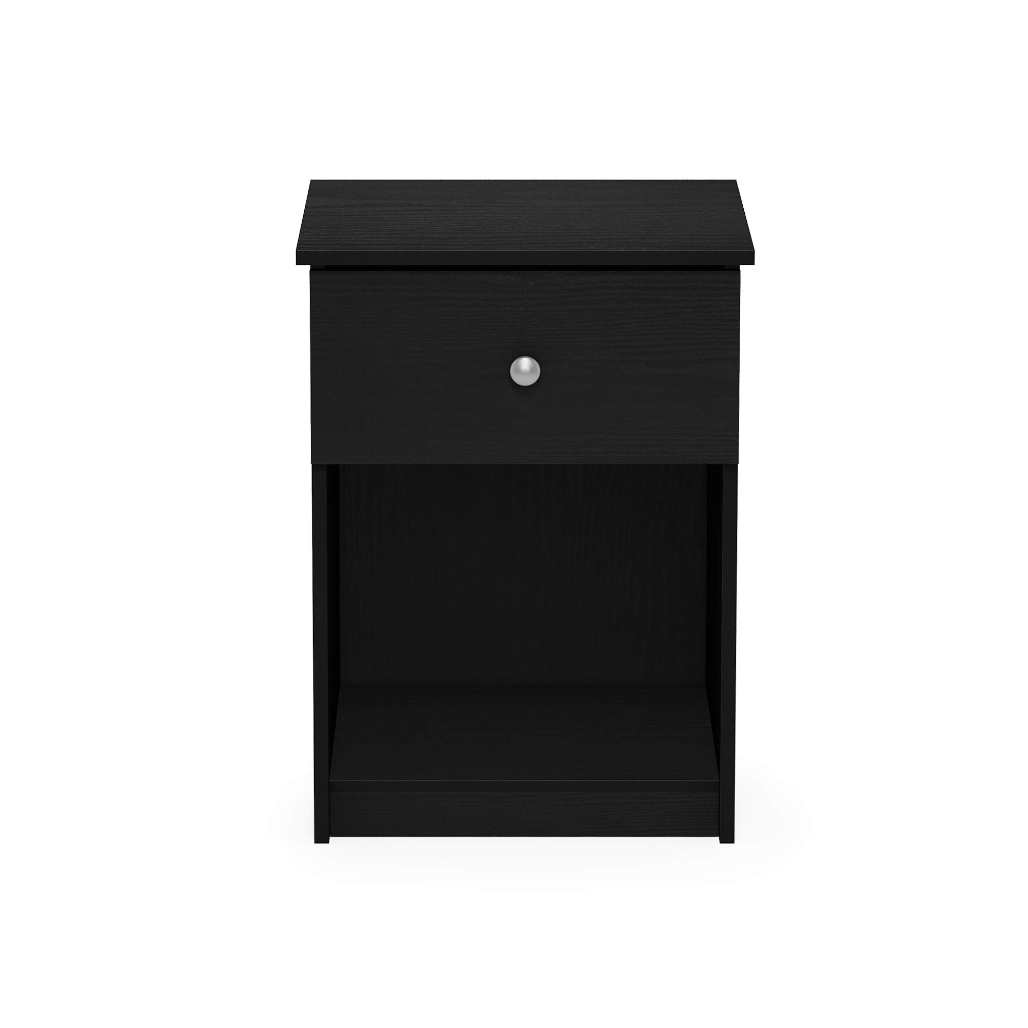 Foto 4 | Mesita De Noche Furinno Tidur, Roble Negro, Paquete De 1 - Venta Internacional.
