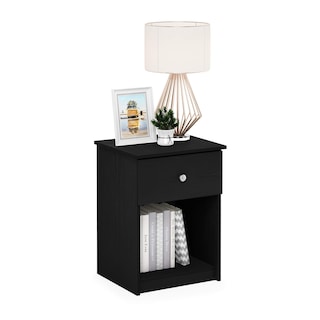 Foto 5 | Mesita De Noche Furinno Tidur, Roble Negro, Paquete De 1 - Venta Internacional.