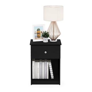 Foto 6 | Mesita De Noche Furinno Tidur, Roble Negro, Paquete De 1 - Venta Internacional.