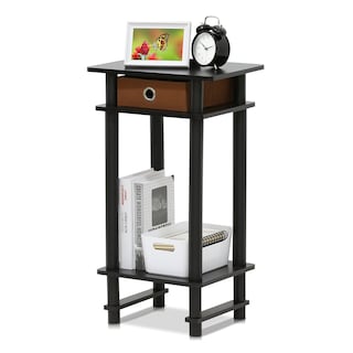 Foto 5 | Mesa Auxiliar Furinno 17017 Turn-n-tube, Paquete De 1 Unidad, Espresso - Venta Internacional.