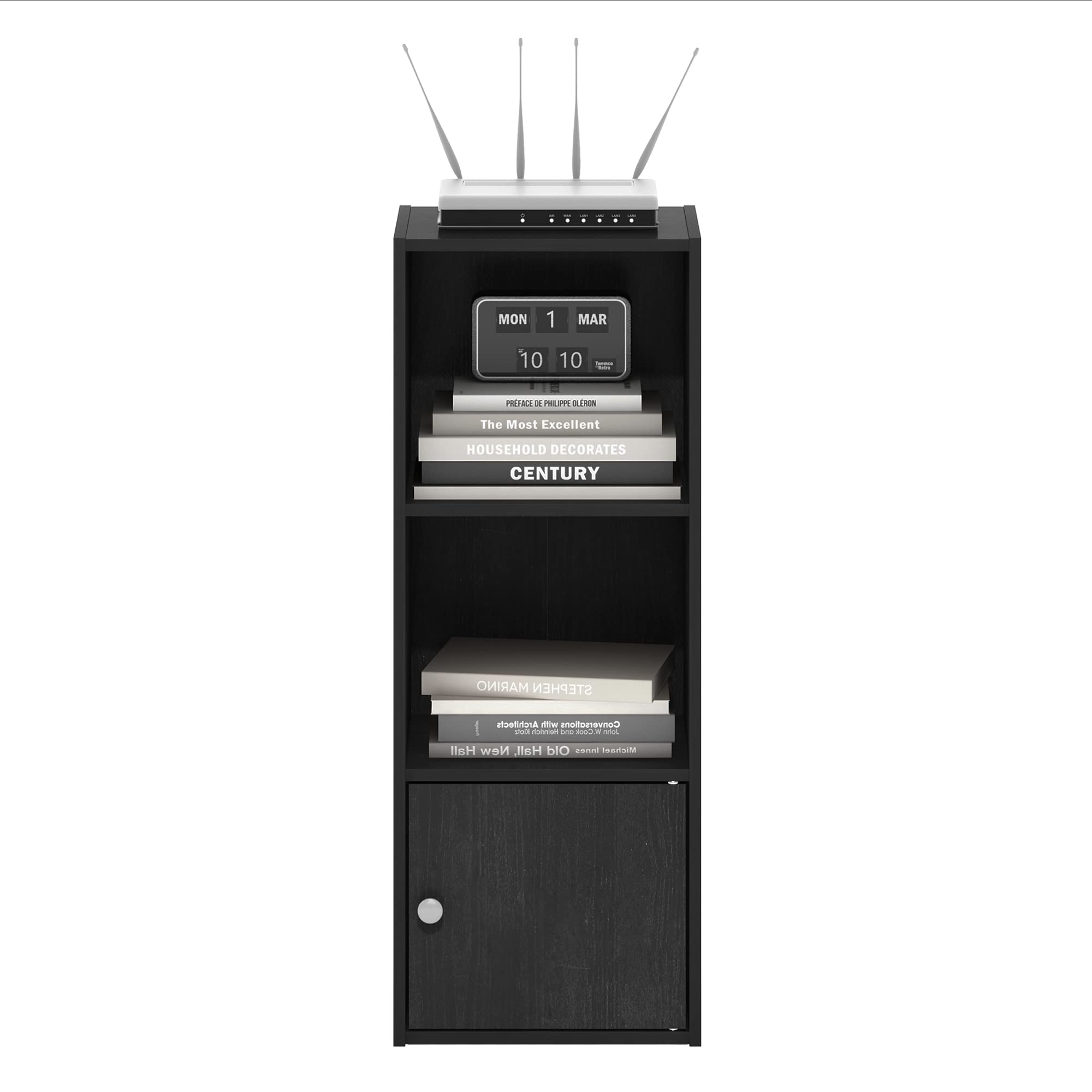 Foto 6 | Estantería Furinno Luder Con Armario De Almacenamiento De 1 Puerta - Venta Internacional.