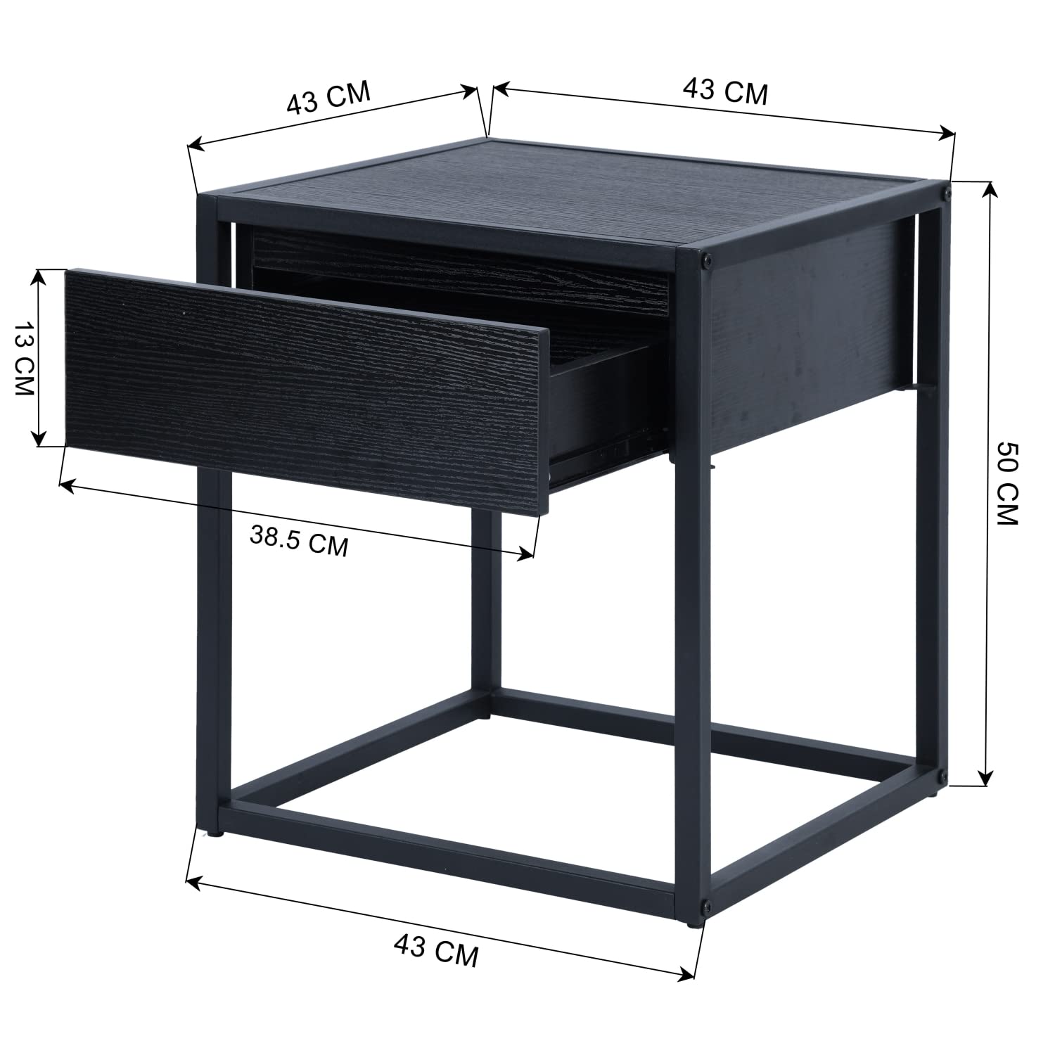 Foto 4 pulgar | Buró Furniturer Negro