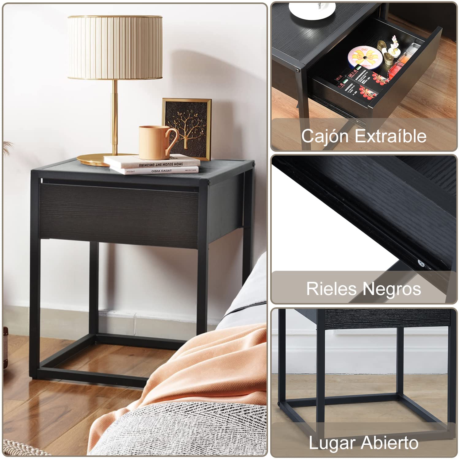 Foto 6 | Buró Furniturer Negro
