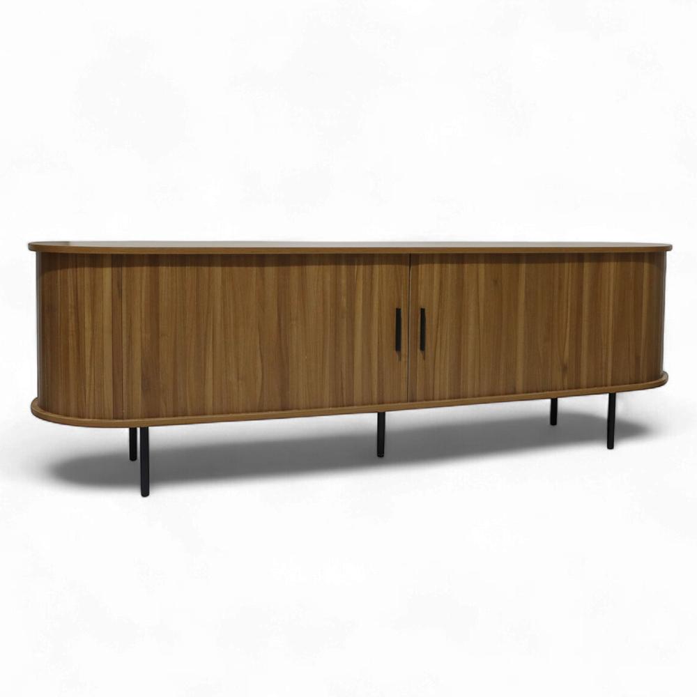 Foto 4 pulgar | Buró Mesa De Noche Maple Recámara Mdf Cómoda Minimalista