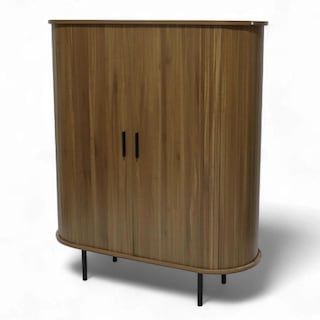 Foto 2 | Buró Para Recámara Mesa De Noche Maple Moderno Minimalista