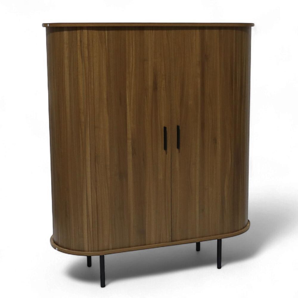 Foto 4 pulgar | Buró Para Recámara Mesa De Noche Maple Moderno Minimalista