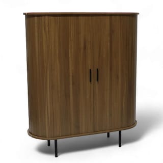 Foto 3 | Buró Para Recámara Mesa De Noche Maple Moderno Minimalista