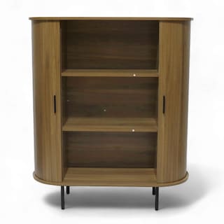 Foto 6 | Buró Para Recámara Mesa De Noche Maple Moderno Minimalista