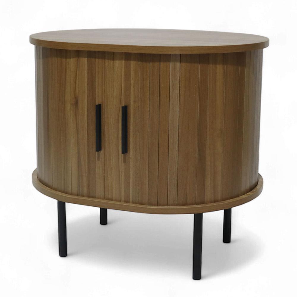 Foto 3 pulgar | Buró Cómoda De Noche Maple Minimalista Recámara Sala Mdf