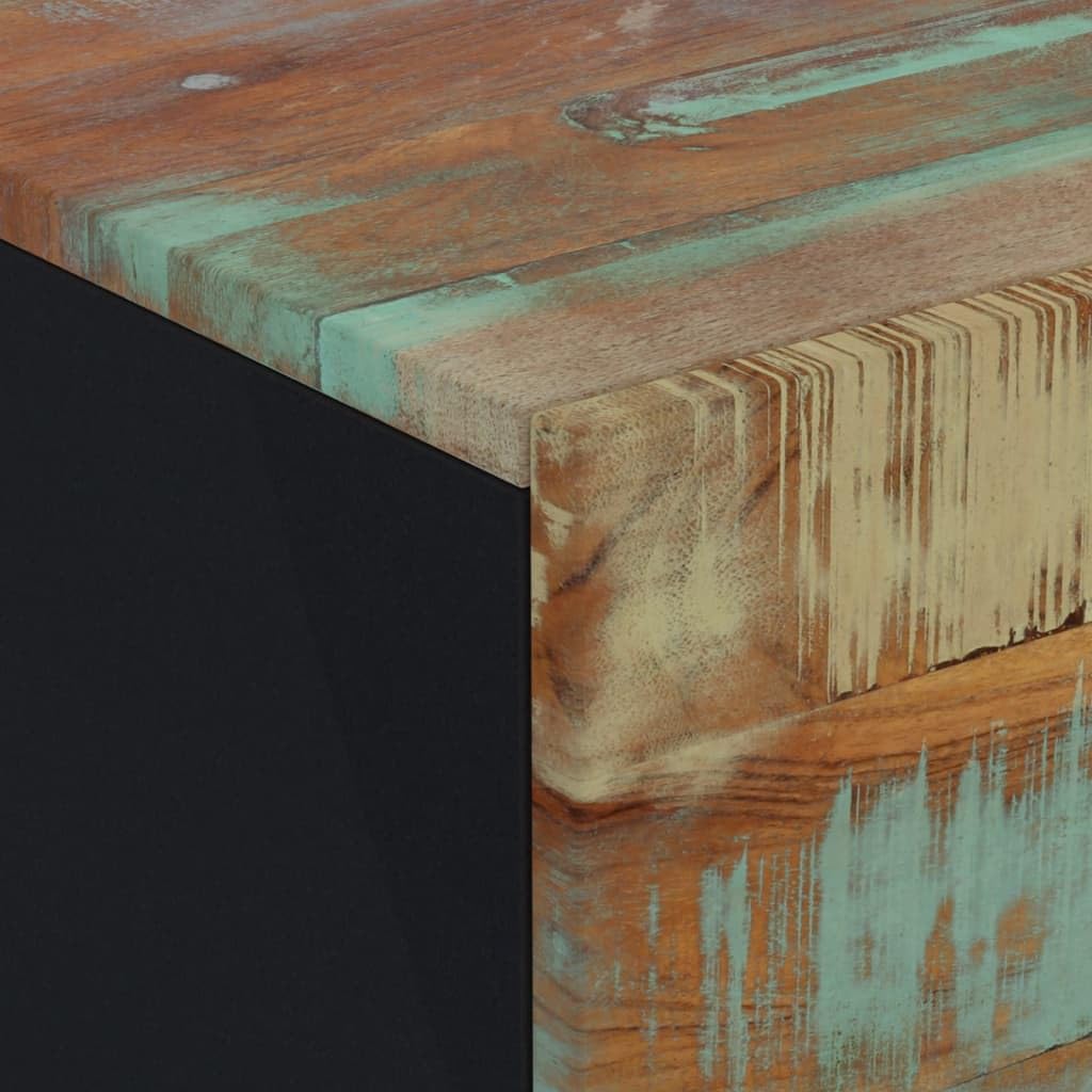 Foto 6 pulgar | Mesitas De Noche Vidaxl 2 Piezas De Madera Maciza Recuperada De 40 X 33 X 46 Cm - Venta Internacional.