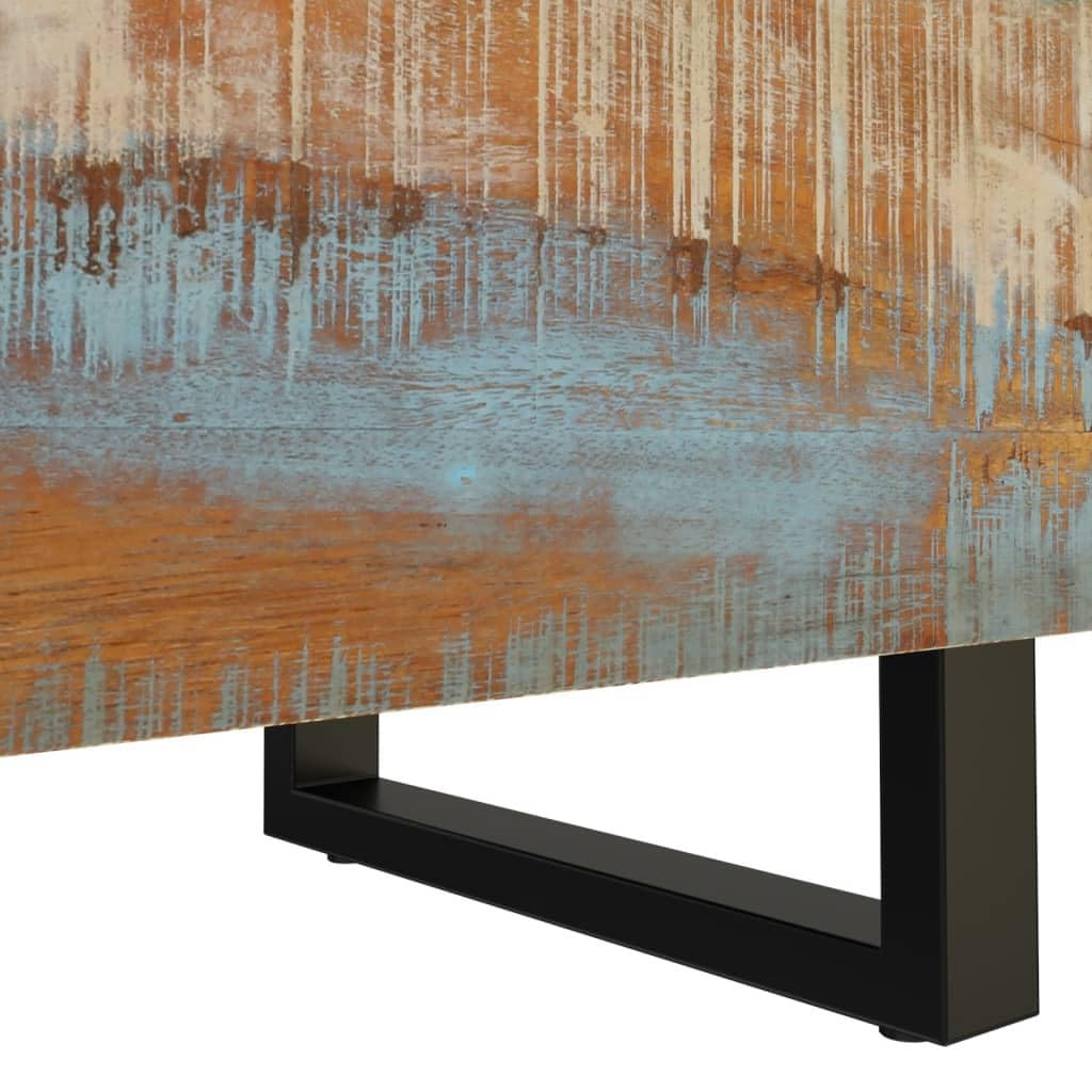 Foto 7 pulgar | Mesitas De Noche Vidaxl 2 Piezas De Madera Maciza Recuperada De 40 X 33 X 46 Cm - Venta Internacional.