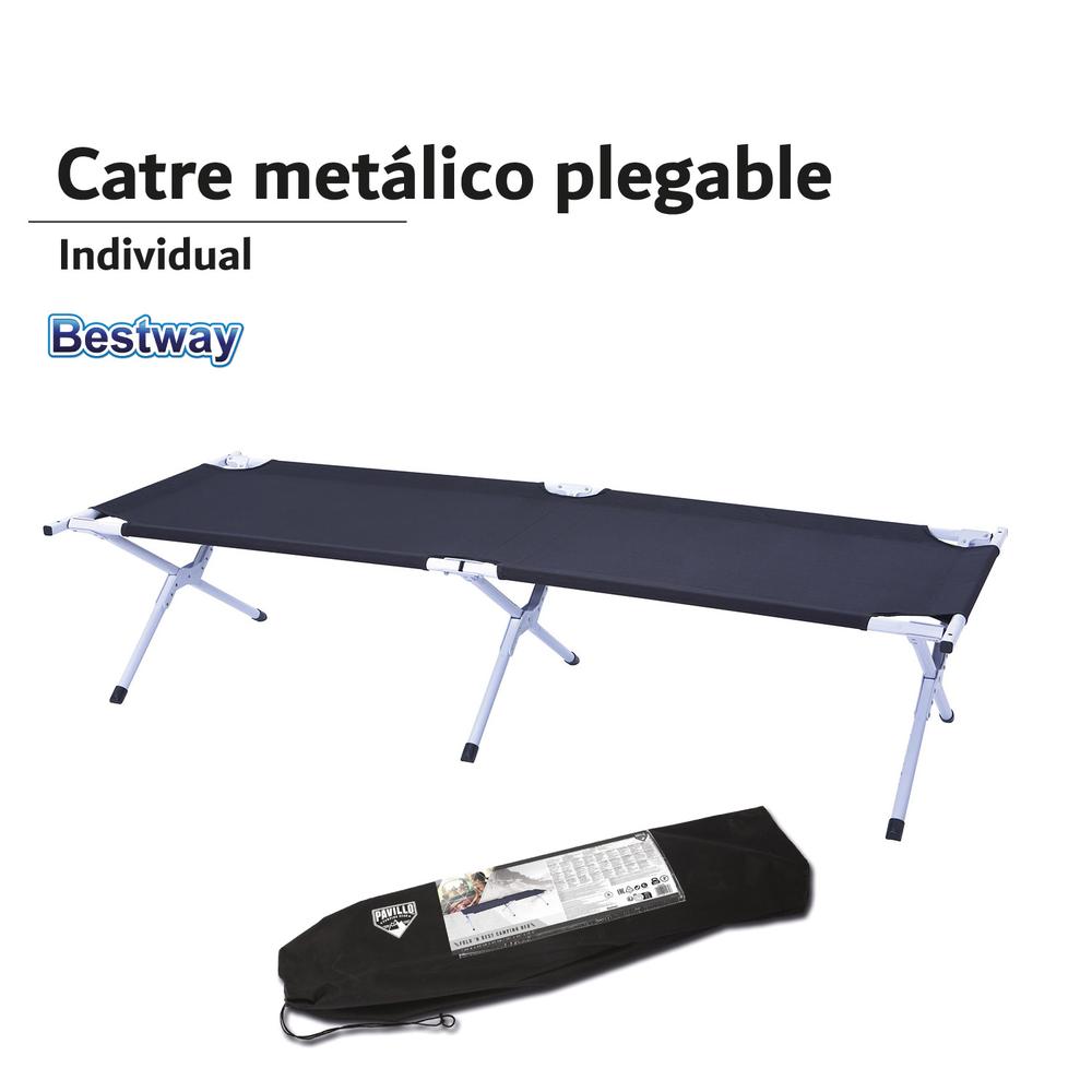 Foto 3 pulgar | Catre Cama Acampar Plegable Pavillo Bestway 1.90cm 68065 Camping