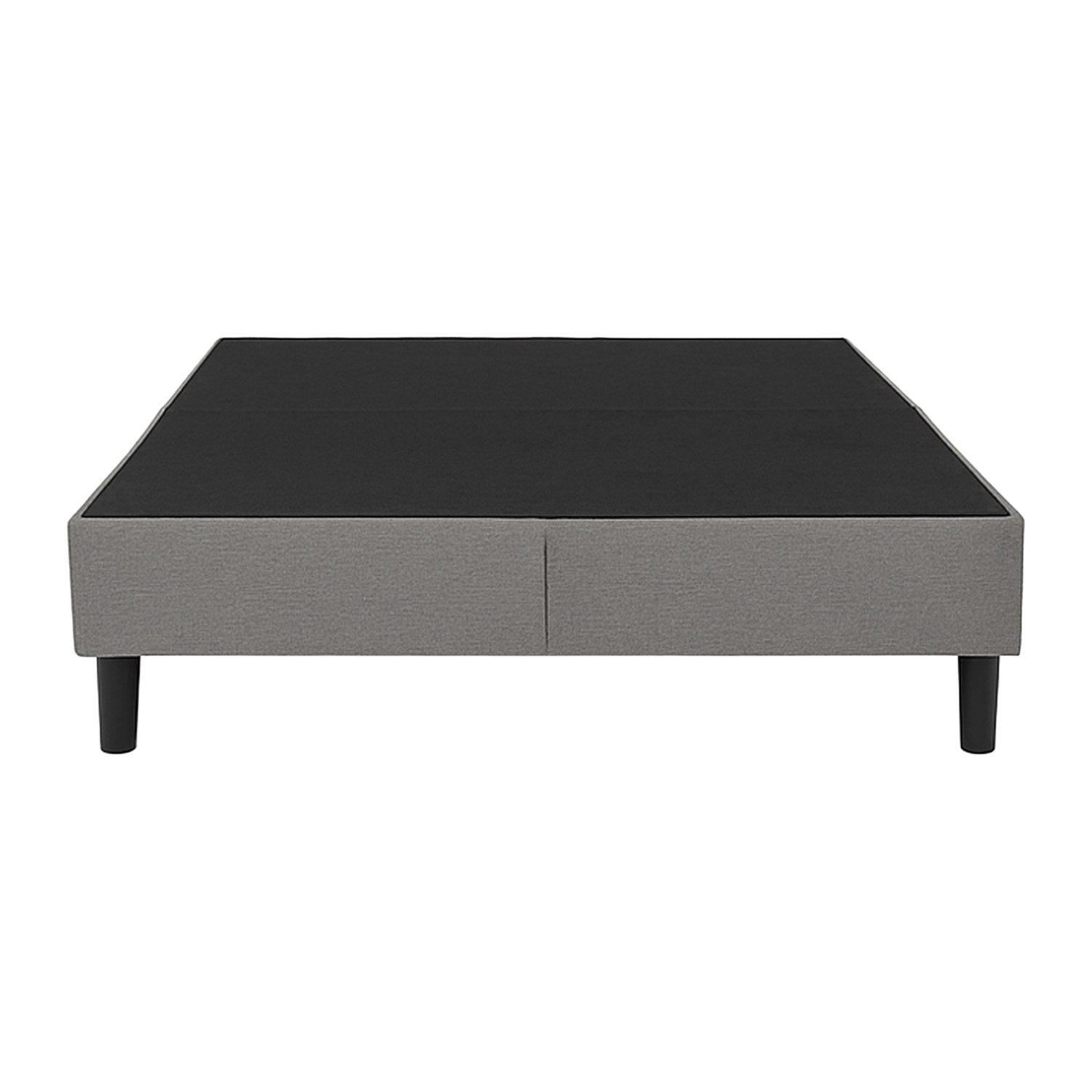Foto 4 pulgar | Base De Cama Matrimonial Estilo Moderno Condesa Con Estructura De Metal Y Madera Tapizada En Tela Gris