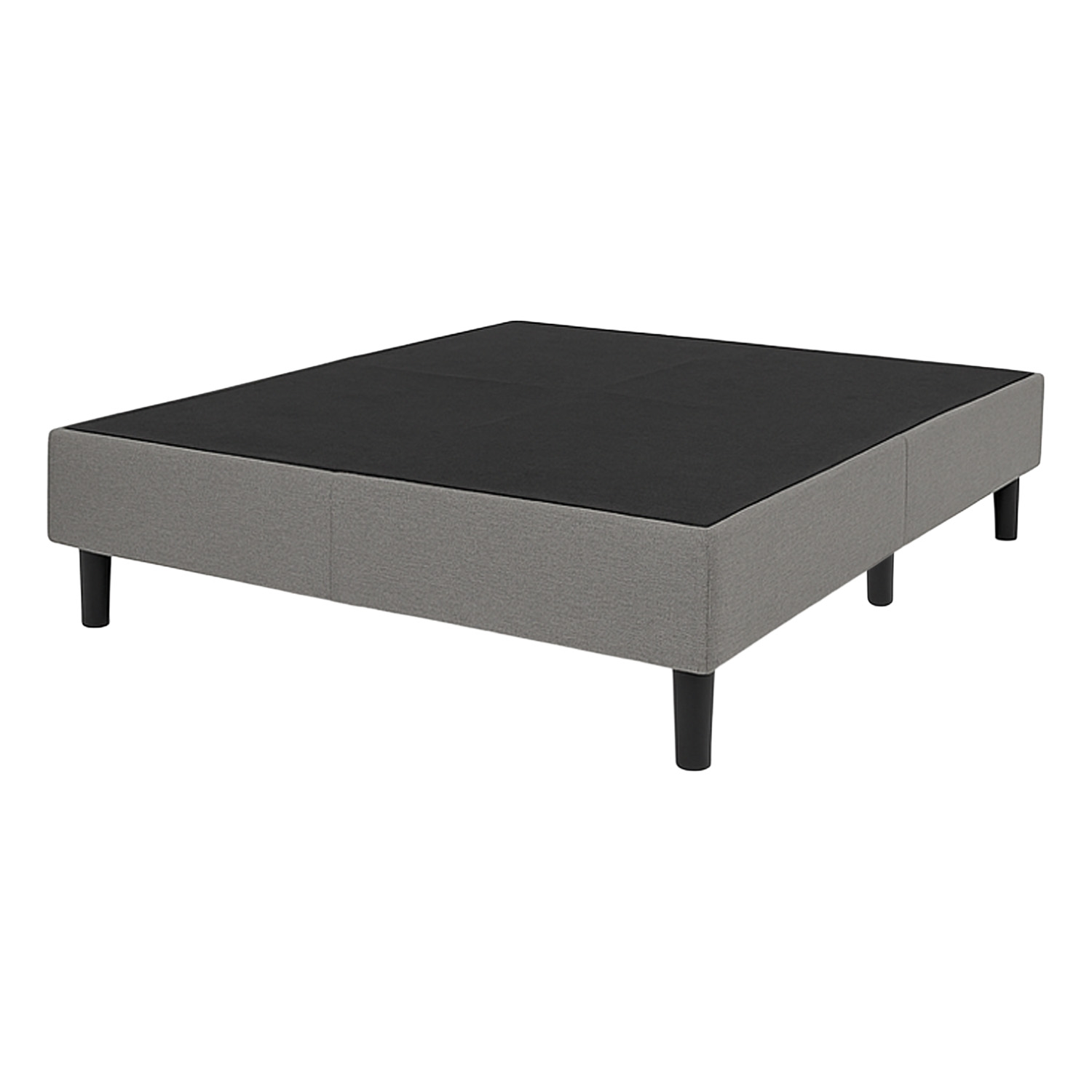 Foto 4 | Base De Cama Matrimonial Estilo Moderno Condesa Con Estructura De Metal Y Madera Tapizada En Tela Gris