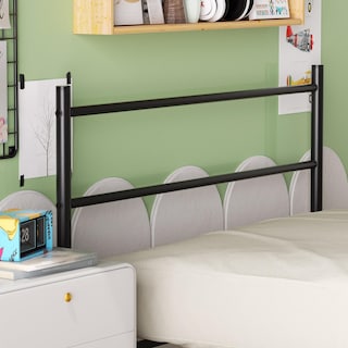 Foto 8 | Cama Furniturer Primo Negro 197.5 X 99 X 80 Cm