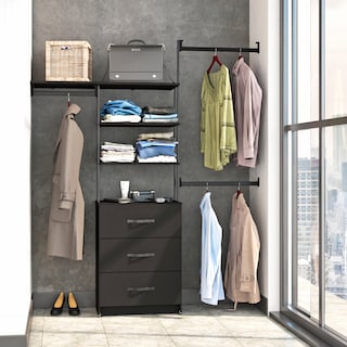 Foto 3 | Closet Urbano Playcon 245 x 200 Cm color Negro