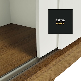 Foto 7 | Closet Madesa Marrón con 3 Puertas