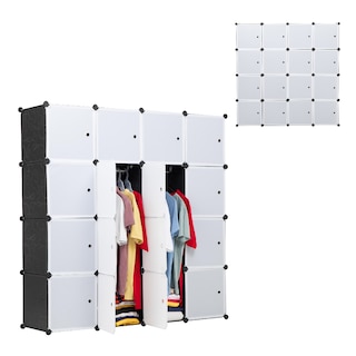 Foto 1 | Closet Armable Kingshouse Portátil color Blanco