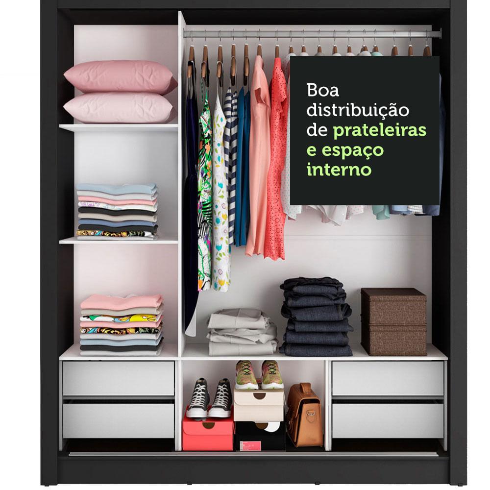 Foto 7 pulgar | Closet Madesa Lyon Plus 3 Puertas Corredizas