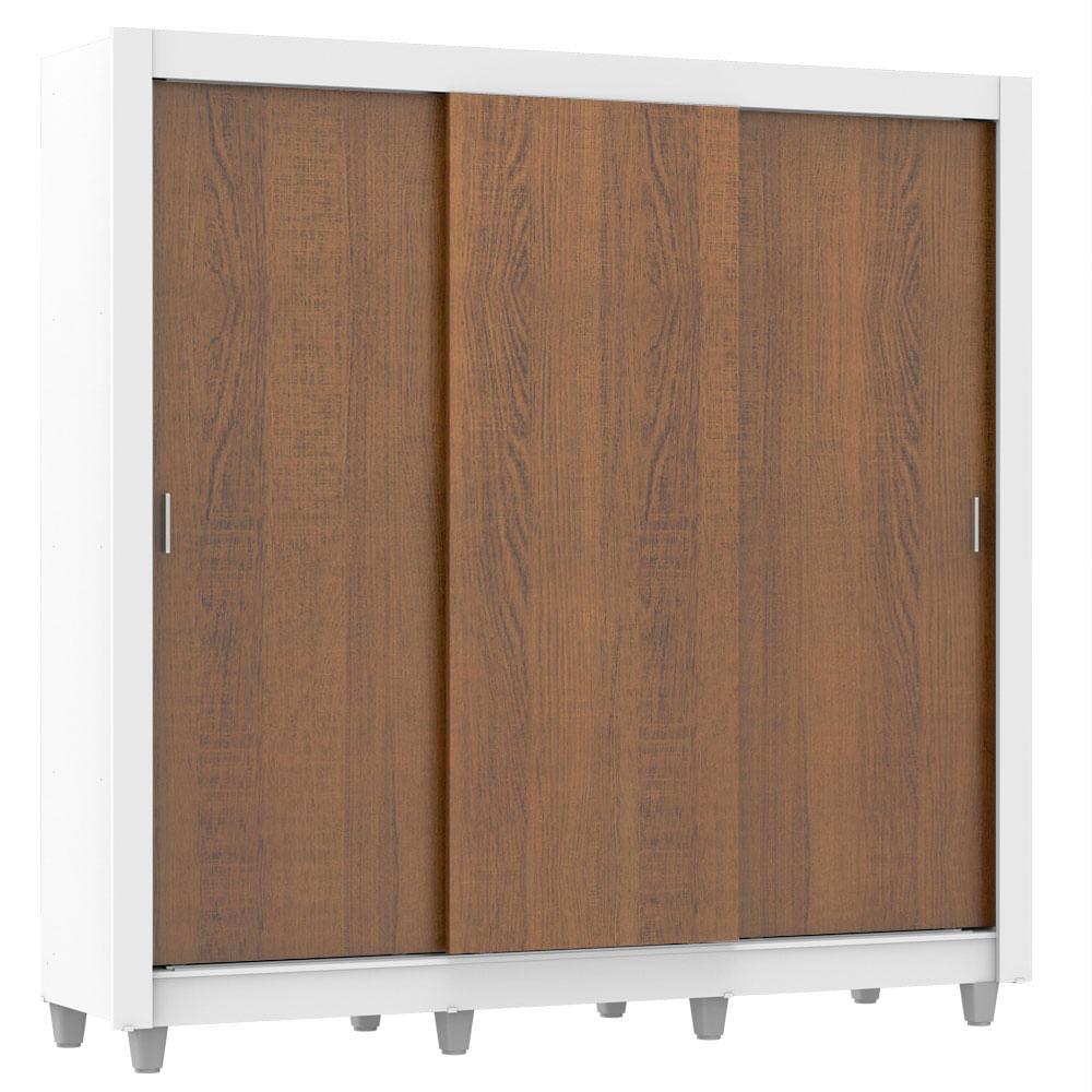 Foto 2 | Closet Madesa Lyon Plus con Patas 3 Puertas Corredizas 4 Cajones