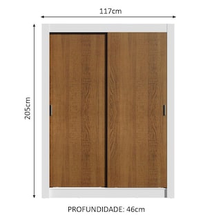 Foto 3 | Closet Madesa Dallas Plus 2 Puertas Corredizas 4 Cajones