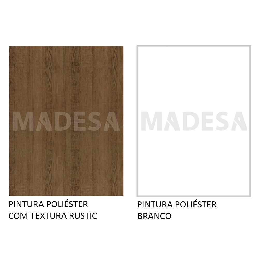 Foto 8 pulgar | Closet Madesa Dallas Plus con Patas 2 Puertas Corredizas 4 Cajones