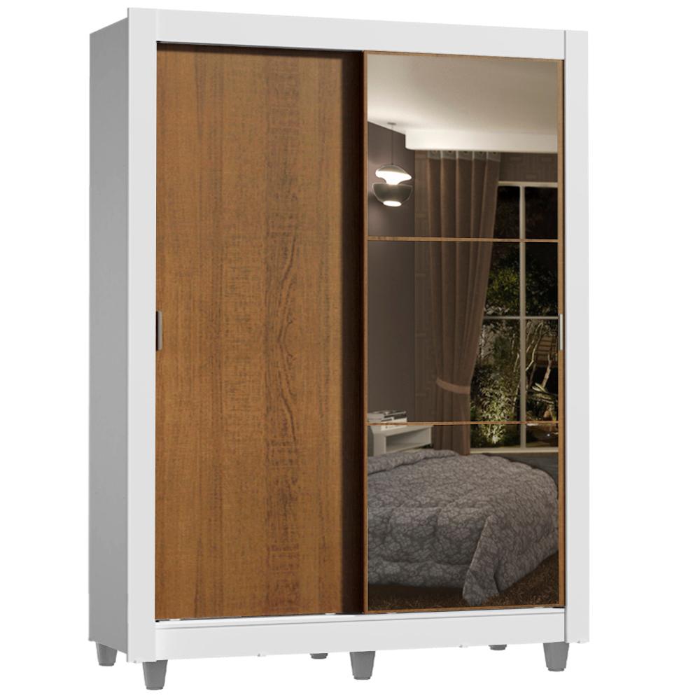 Closet Madesa Blanco con Espejo