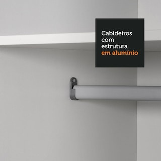 Foto 6 | Ropero Madesa Dallas 2 Puertas Corredizas Con Espejo 2 Cajones