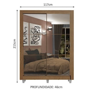 Foto 3 | Closet Madesa Café con Espejo