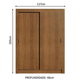 Foto 3 | Closet Madesa Dallas Plus 2 Puertas Corredizas 4 Cajones