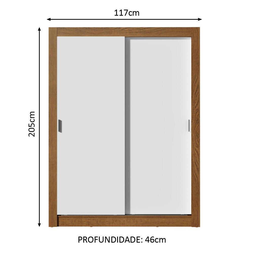 Foto 4 pulgar | Closet Madesa Dallas Plus 2 Puertas Corredizas 4 Cajones