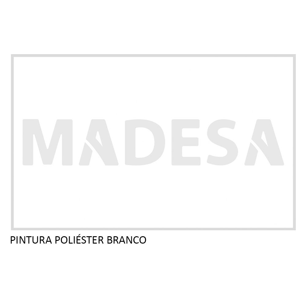 Foto 8 pulgar | Ropero Madesa Dallas Plus Blanco 2 Puertas Corredizas 4 Cajones con Pies
