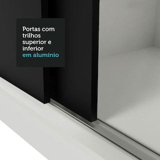 Foto 7 | Closet Madesa Lyon 3 Puertas Corredizas 2 Cajones