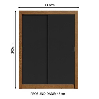 Foto 3 | Closet Madesa Dallas Plus 2 Puertas Corredizas 4 Cajones
