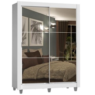 Foto 1 | Ropero Madesa Dallas Plus 2 Puertas Corredizas con Espejo 4 Cajones