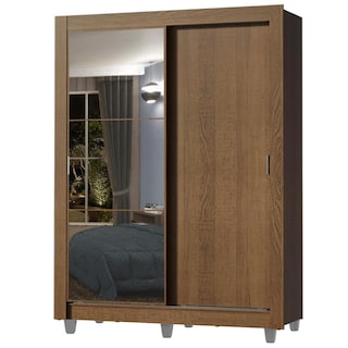 Foto 2 | Closet Madesa Dallas con Patas 2 Puertas Corredizas 1 Espejo 2 Cajones