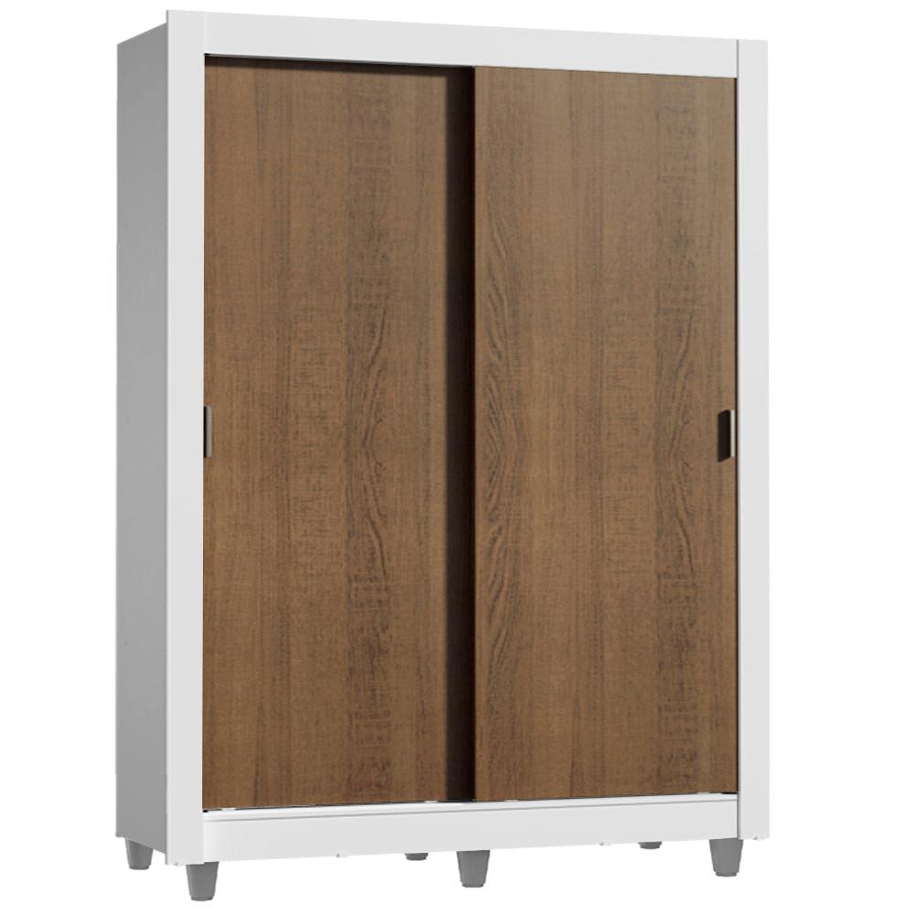 Ropero Madesa Dallas 2 Puertas Corredizas 2 Cajones Con Pies