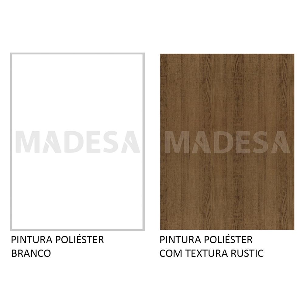Foto 8 pulgar | Closet Madesa Dallas con Patas 2 Puertas Corredizas 1 Espejo 2 Cajones