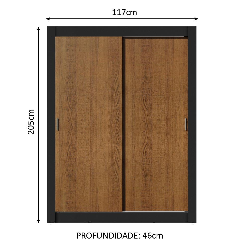 Foto 4 pulgar | Closet Madesa Dallas Plus 2 Puertas Corredizas 4 Cajones