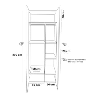 Foto 3 | Closet Hogare Blanco