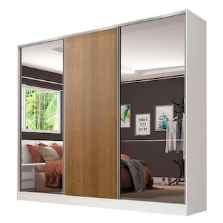 Foto 1 | Ropero Clóset Madesa Royale 3 Puertas 2 Espejos BM