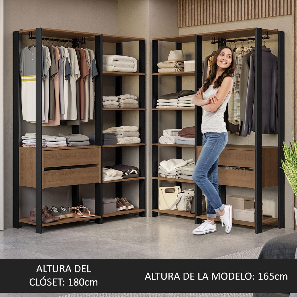 Foto 5 | Closet Armable Madesa Negro