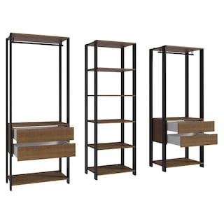 Foto 4 | Ropero Closet Guardarropas Madesa Valencia 199cm Mp 02
