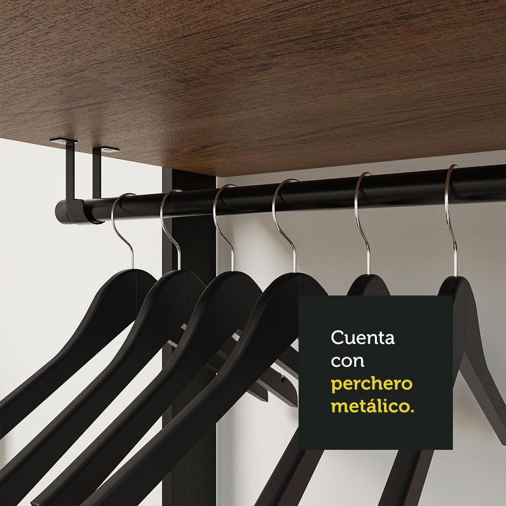 Foto 8 pulgar | Ropero Closet Guardarropas Madesa Valencia 258cm Mp 02