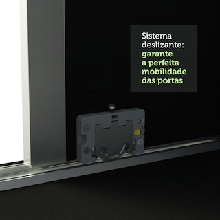 Foto 6 | Closet Madesa Blanco con 3 Puertas
