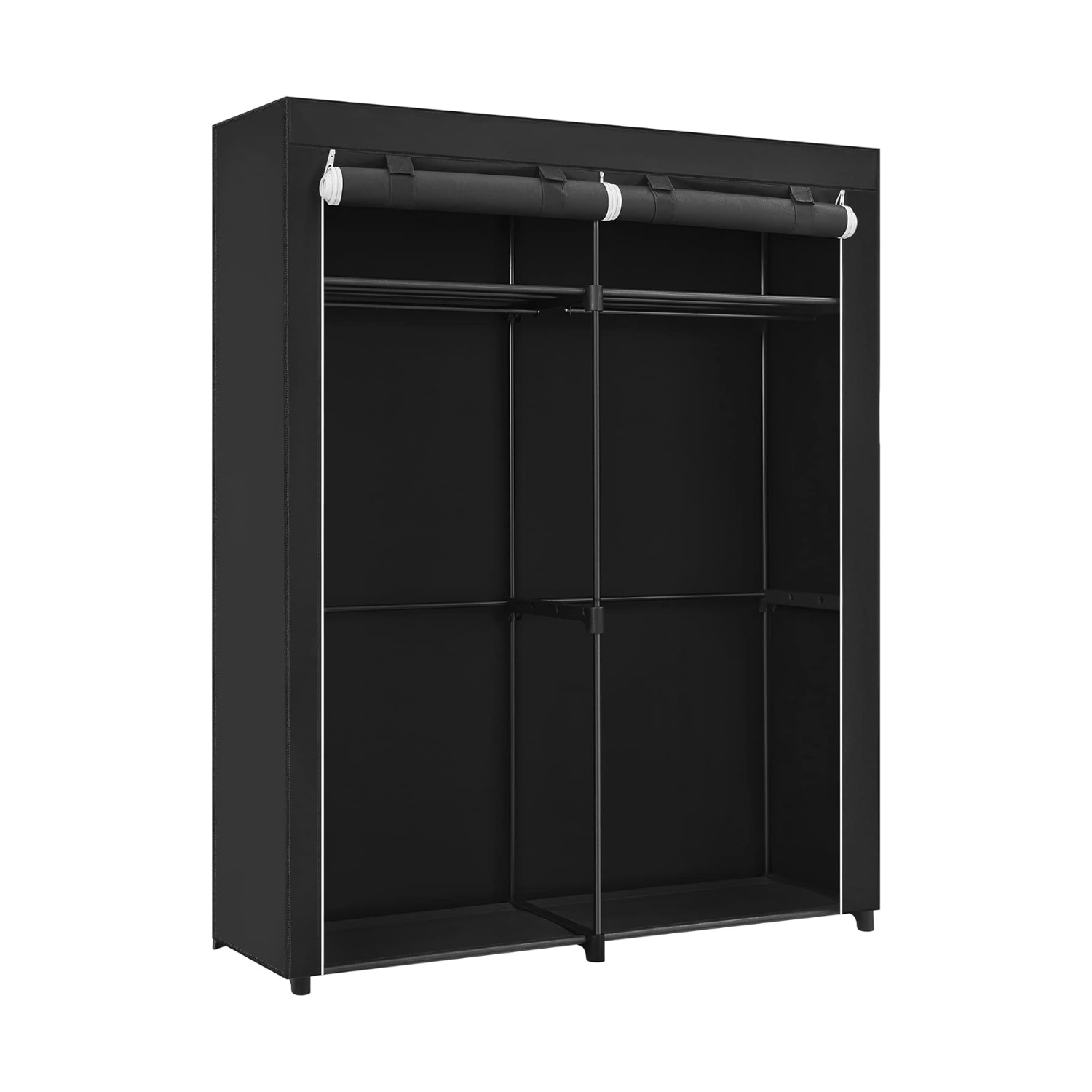 Armario Portátil De Tela Songmics Mryg02bk Con 140 X 43 X 174 Cm