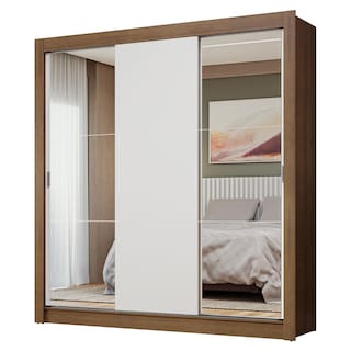 Foto 1 | Ropero Closet Madesa 3 Puertas 2 Espejos Mb