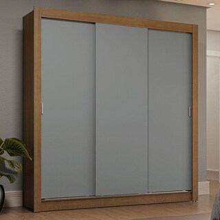 Foto 2 | Ropero Closet Madesa 3 Puertas Mg 02